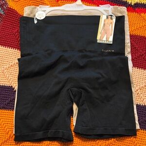 Danskin Black and Beige Shapewear Shorts
